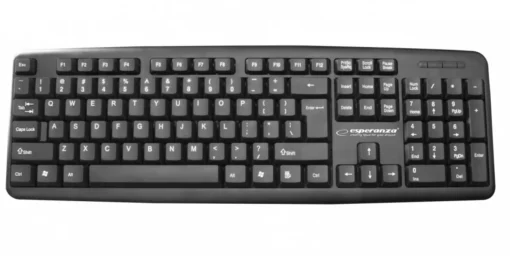 Esperanza Keyboard wired standard USB AMARILLO