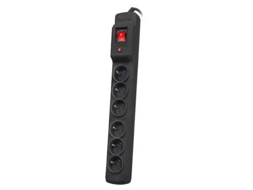 Armac Surge Protector Multi M6 10m black