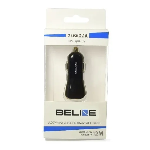 Beline Car charger 1xUSB 1A black - Image 2