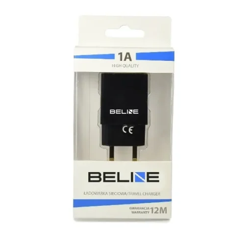 Beline Travel charger 1XUSB 1A black - Image 2