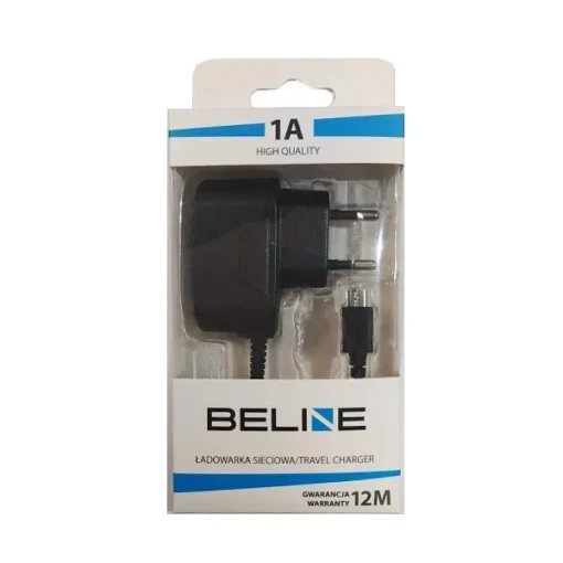 Beline Travel charger microUSB 1A black - Image 3