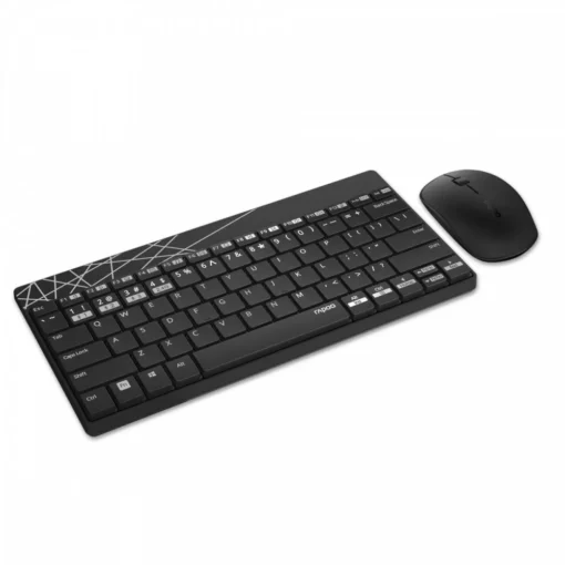 RAPOO wireless multi mode desk set black - Image 7