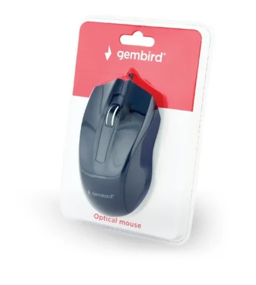 Gembird Optical mouse black - Image 3