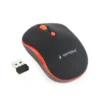 Gembird Wireless optical mouse black-red