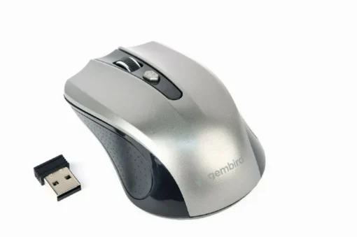 Gembird Wireless optical mouse black-spacegrey