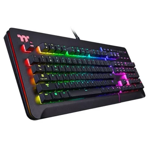 Thermaltake Gaming keyboard Level 20 RGB черен Cherry MX син