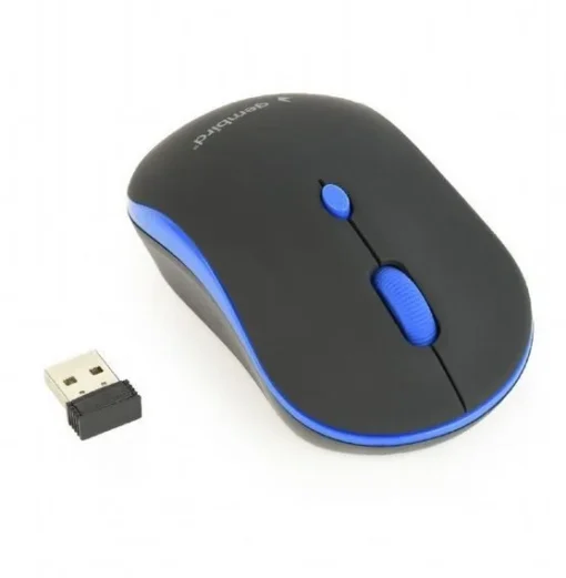 Gembird Wireless optical mouse black-blue - Image 2