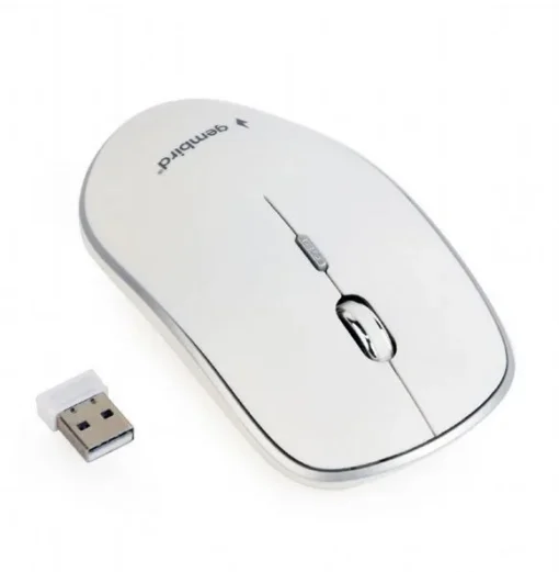 Gembird Wireless optical mouse white - Image 2