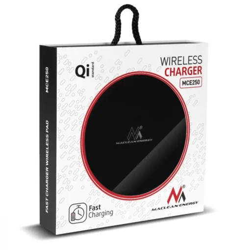 Maclean Wireless Desktop Charger Black MCE250 B - Image 4