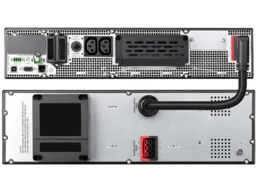 PowerWalker UPS On-Line 6kVA RTG PF1, 2x IEC Out + Terminal, USB/RS-232, LCD, Rack 19 inches + batteries - Image 3