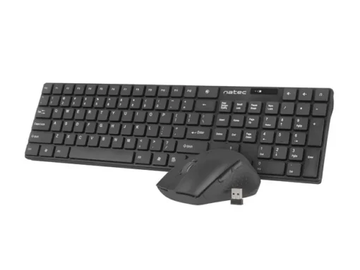 Natec Wireless Keyboard + mouse set 2in1 Stingray US optical