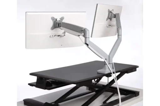 Kensington One-Touch Height Adjustable Dual Monitor Arm - Image 4