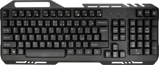 YENKEE Keyboard YKB 3200 SHADOW metal, LED - Image 4