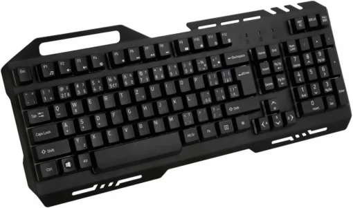 YENKEE Keyboard YKB 3200 SHADOW metal, LED - Image 5