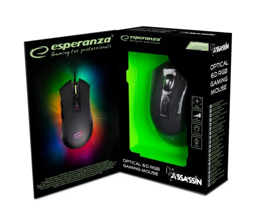 Esperanza Gaming 6d optical mouse usb assassin - Image 4