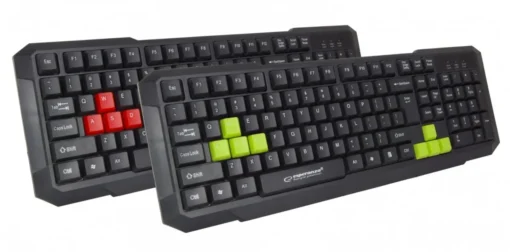 Esperanza Usb gaming keyboard aspis green