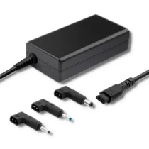 Qoltec Power adapter designed for HP 65W 3plugs