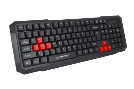 Esperanza Usb keyboard aspis red - Image 4