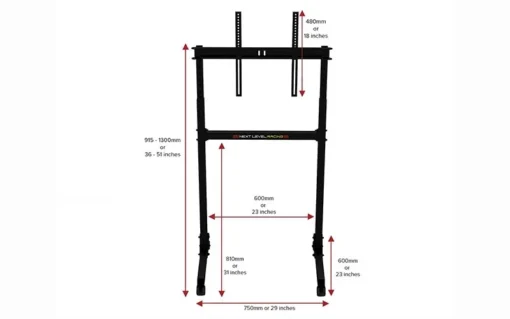 Next Level Racing Free Standing Single Monitor stand - Image 2