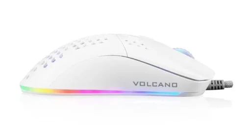 MODECOM Компютър mouse wired white VOLCANO SHINOBI 3327 - Image 3