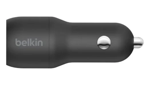 Belkin Dual USB-A зарядно за кола 12W x2 Black - Image 2