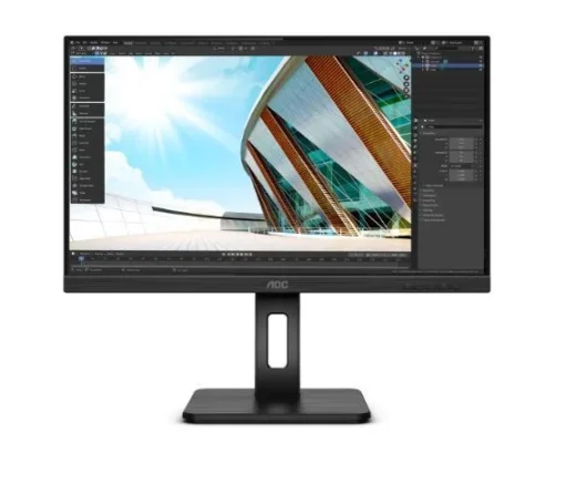 AOC Monitor 23.8 inches 24P2Q IPS DP DVI HDMI USB Pivot