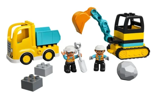 LEGO Bricks DUPLO Truck & Tracked Excavator - Image 2