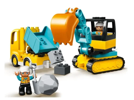 LEGO Bricks DUPLO Truck & Tracked Excavator - Image 3