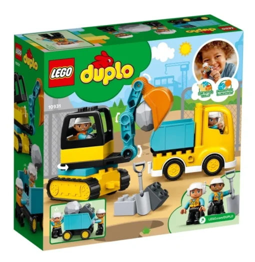 LEGO Bricks DUPLO Truck & Tracked Excavator - Image 5