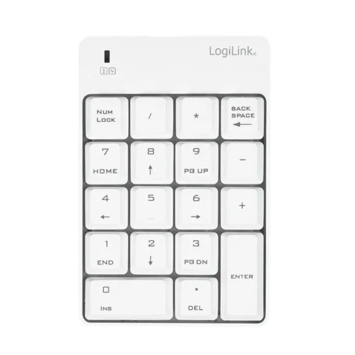 LogiLink Wireless kaypad 2.4GHz white - Image 2