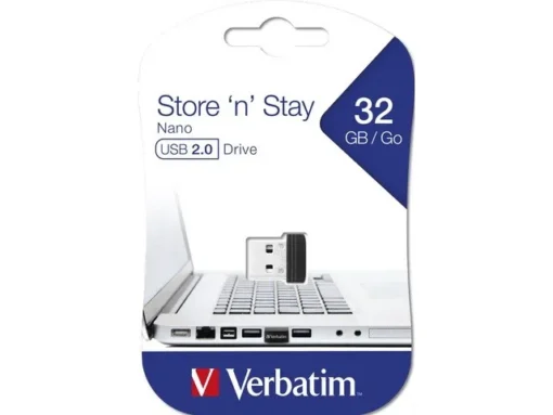 Verbatim Pendrive Verbatim 32GB Nano Store USB 2.0 - Image 5