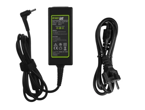 Green Cell Charger PRO 19V 2.37A 45W 3.0-1.1mm for Asus UX21E - Image 2