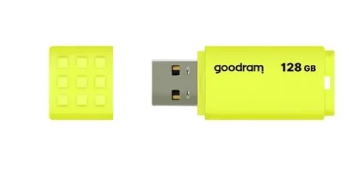 GOODRAM Pendrive UME2 128GB USB 2.0 yellow - Image 2