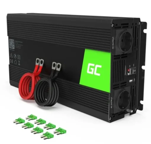 Green Cell Converter 24V na 230V 1500W/3000W Mod sinus