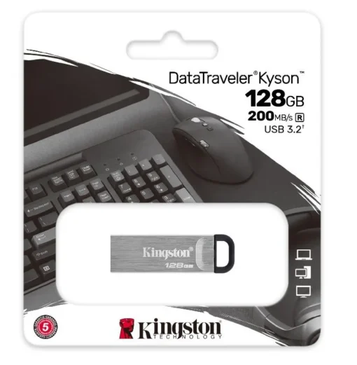 Kingston Pendrive Kyson DTKN/128 USB 3.2 Gen1 - Image 2