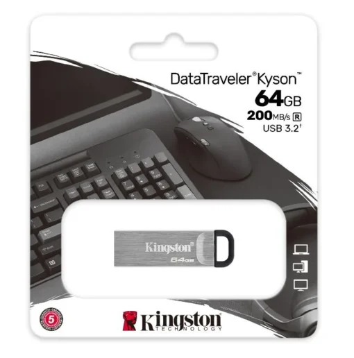 Kingston Pendrive DataTraveler Kyson DTKN/64 USB 3.2 Gen1 - Image 4