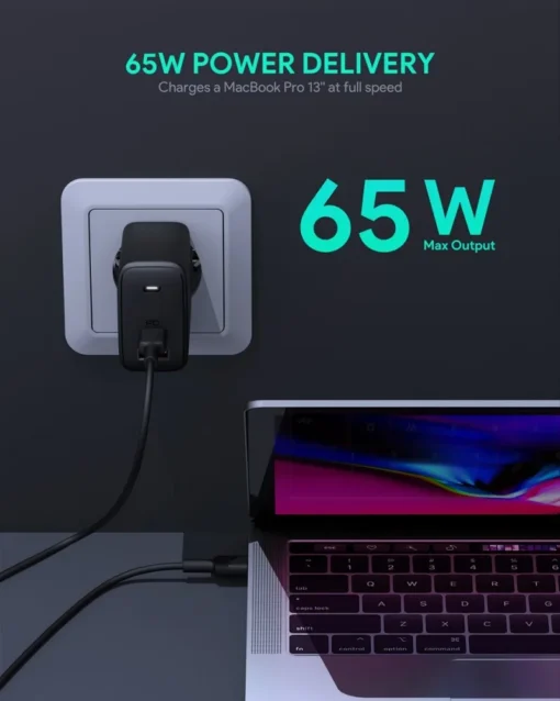 AUKEY PA-B3 Omnia GaN u ltrafast wall charger - Image 2