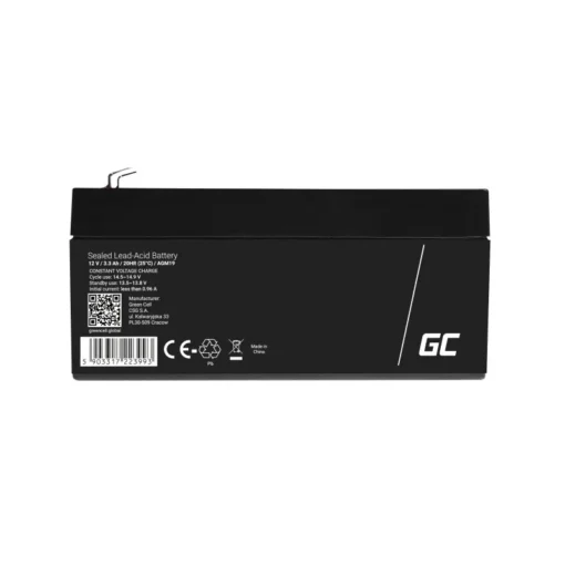 Green Cell Battery AGM GC 12V 3.3Ah - Image 2