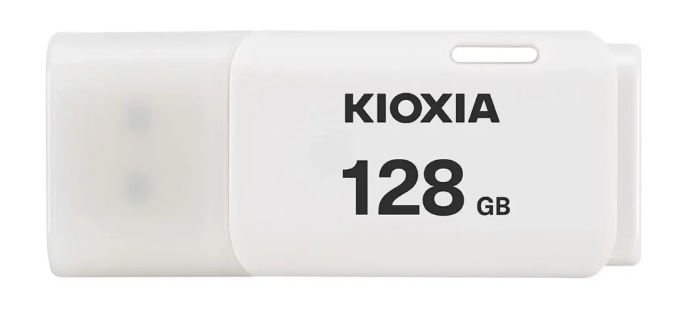 Kioxia Pendrive Hayabusa U202 128GB USB 2.0 бял