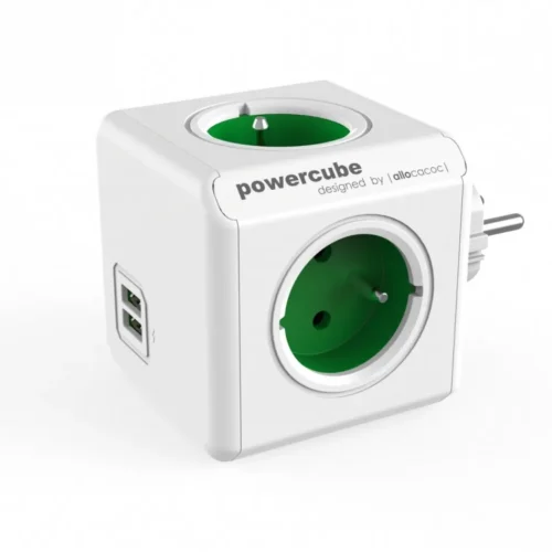 Allocacoc PowerCube Original USB 2202 зелен
