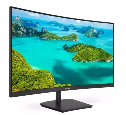 Philips Monitor 241E1SC 23.6 inch Curved VA HDMI Freesync - Image 2