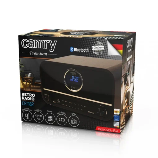 Camry Radio retro Camry CR1182 DAB+ USB BT - Image 2