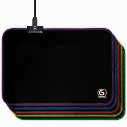 Gembird Gaming подложка за мишка M size with LED ights