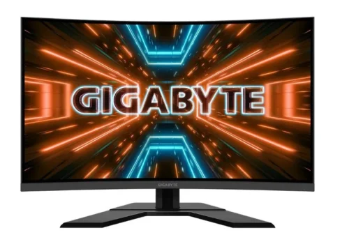 Gigabyte Monitor 31.5 inch G32QC A QHD 1500R HDMI DP USB 165Hz 121%sRGB