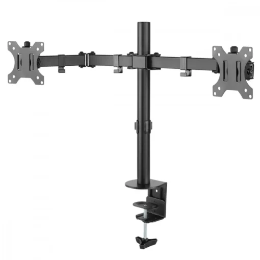 Maclean Double Desk Monitor LCD Bracket NC-884 - Image 2