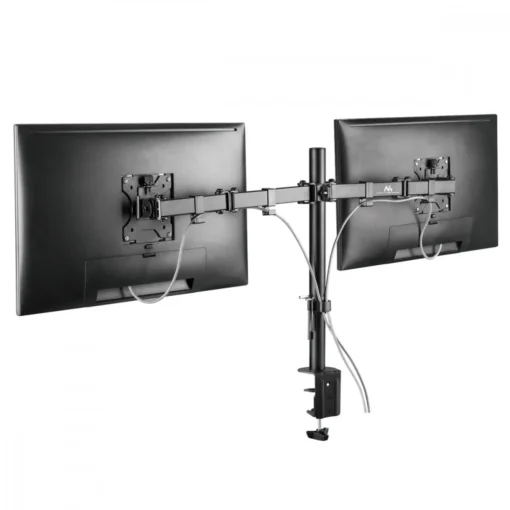 Maclean Double Desk Monitor LCD Bracket NC-884 - Image 4