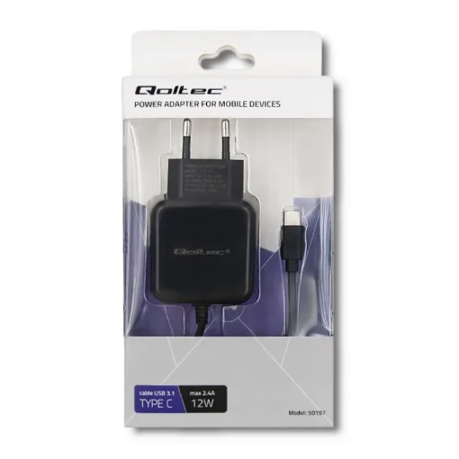 Qoltec Charger 5V, 2.4A, 12W - Image 2