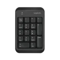 LogiLink Wireless keypad Bluetooth v5.1 black