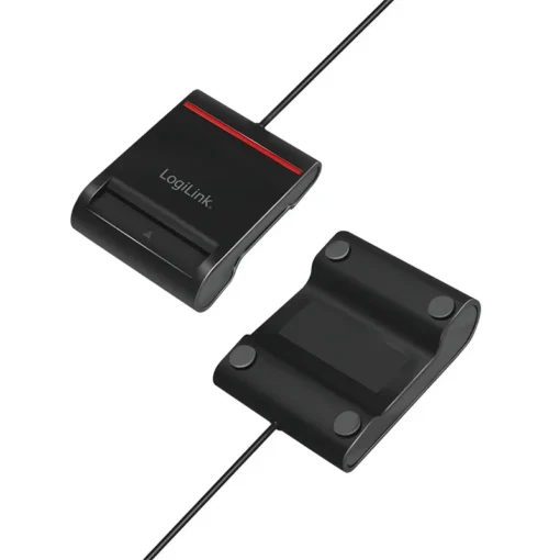 LogiLink USB 2.0 smart ID cardreader, black - Image 4