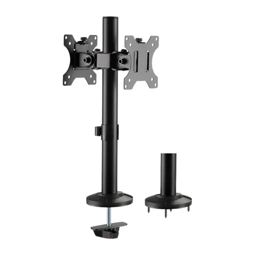 LogiLink Dual monitor mount 17-32  steel